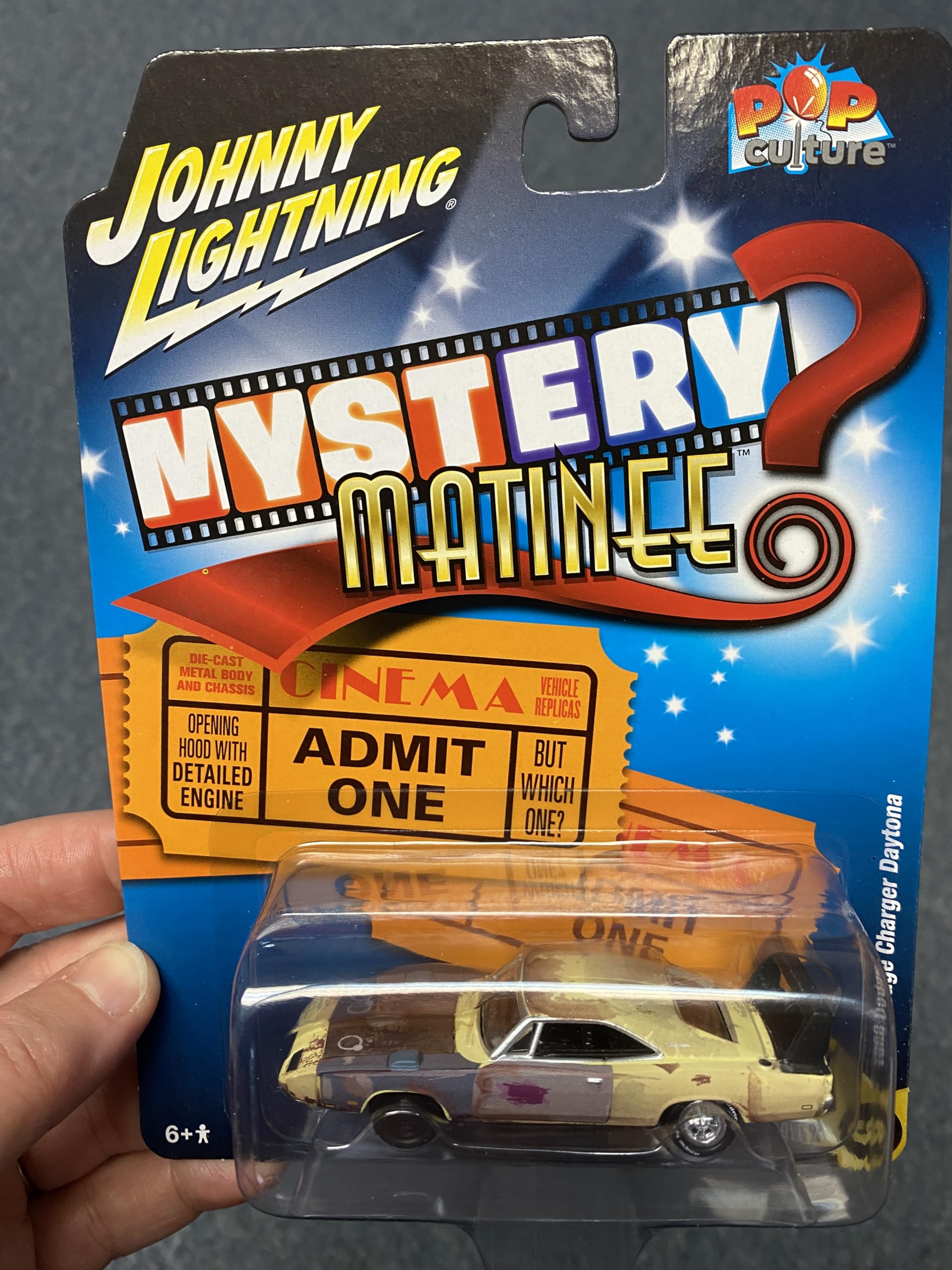 Johnny Lightning - Mystery Matinee 1969 Dodge Charger Daytona